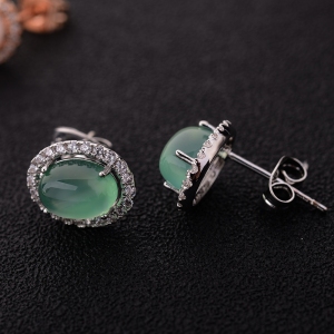 R.A gemstone earring  321566