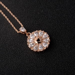 Rigant zircon necklace  77556