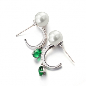 Allencoco pearl earring  8542124202