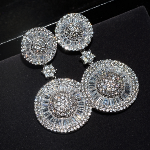 Allencoco zircon earring   20834502