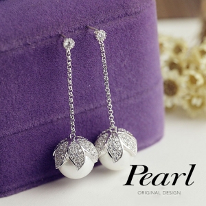 Allencoco pearl earring  208171002