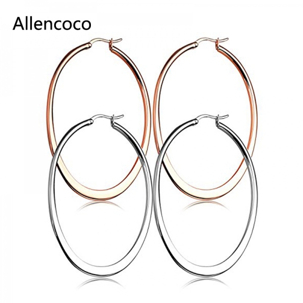 Allencoco Hoop Earrings   1229690001