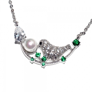 Allencoco bird necklace  3070088