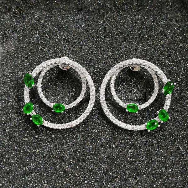 Allencoco zircon earring  20838602