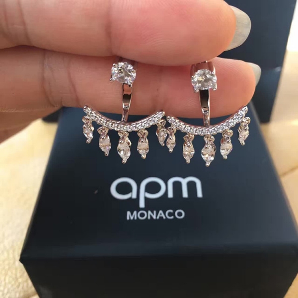 Allencoco zircon earring  20840102