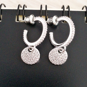 Allencoco new zircon earrings  208234002
