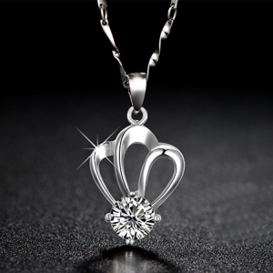 Eight Hearts and Arrows Crown Pendant (w...