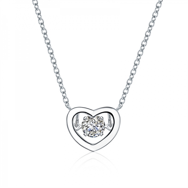 AllenCOCO Korean Heart Necklace 62132