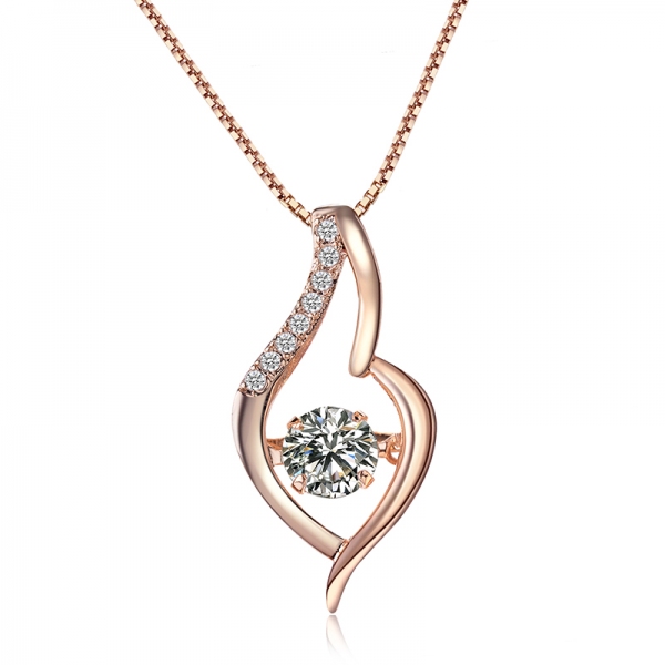 Allencoco Korean version of the simple zircon necklace 62126