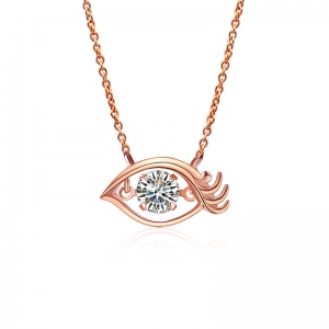 AllenCOCO Devil Eye Zircon Necklace 6213...