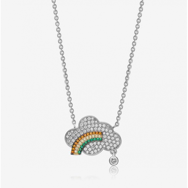 AllenCOCO Weather Rainbow Necklace 30723102