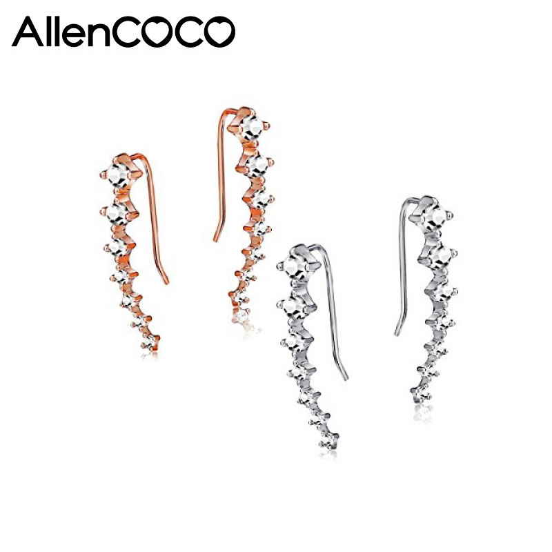 Allencoco Zirconia Earrings 1255970001