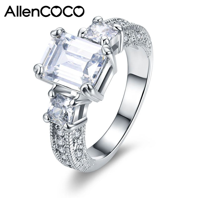 Allencoco Zirconia Rings 93269