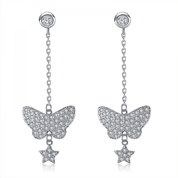 Allencoco butterfly earring  208636