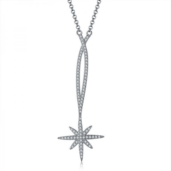 Allencoco star necklace  307237