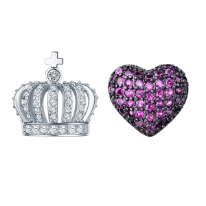 Allencoco apple crown earring  20863202