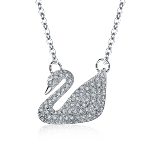 Allencoco swan necklace  30723902