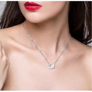 Allencoco swan necklace  30723902