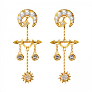 Allencoco baroque earring