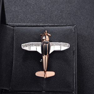 R.A Airplane brooch  151135