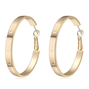 Alencoco hoop earring 67401