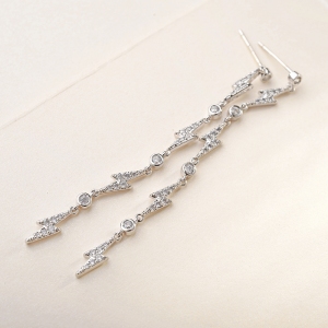 Allencoco tassel earring  208631