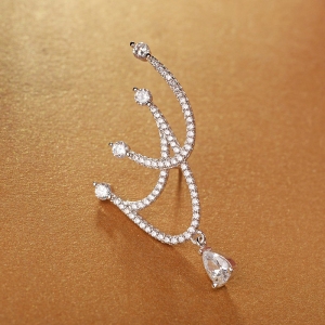 Allencoco zircon earring  