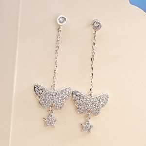 Allencoco butterfly earring  208636