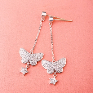 Allencoco butterfly earring  208636