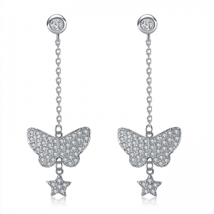 Allencoco butterfly earring  208636