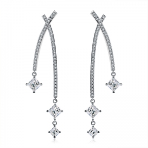 Allencoco zircon earring 208525