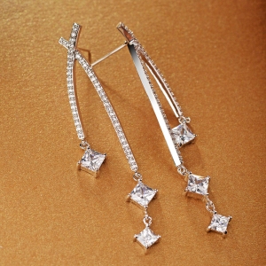 Allencoco zircon earring 208525