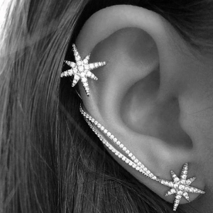 Allencoco zircon earring 208642