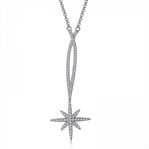 Allencoco star necklace  307237