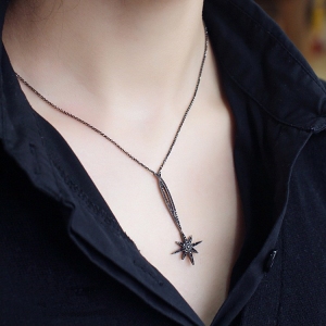 Allencoco star necklace  307237