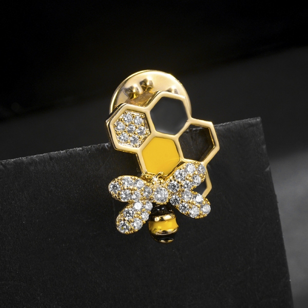 R.A rotary bee brooch  850422