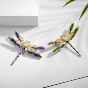 R.A Dragonfly zircon brooch   850495