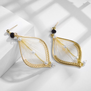 R.A leaf earring  821551