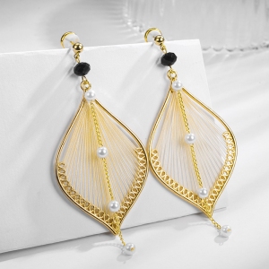 R.A leaf earring  821551