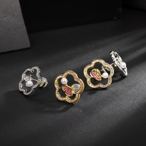 Allencoco flower earring   208895