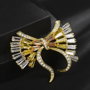 R.A bowknot brooch  850394