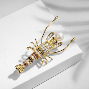 R.A lobster brooch  850462