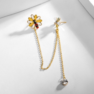 R.A bee flower brooch  850426