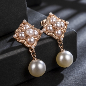 Allencoco pearl earring  208861