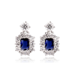 R.A zircon stud earring 0859730736