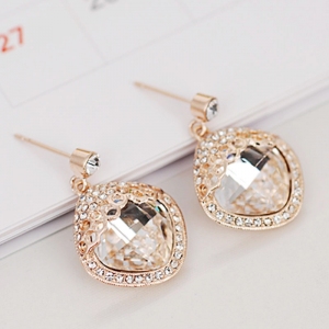 R.A crystal earring 321516