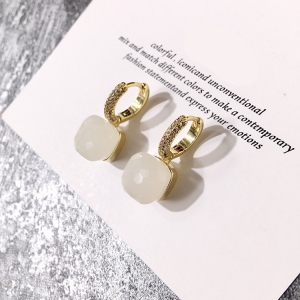 Allencoco crystal candies earring (Gold Plated)  005