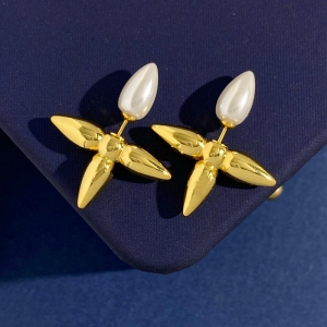 Allencoco fine jewelry cross earring   921234672