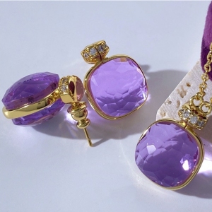 Allencoco candy crystal necklace 804135